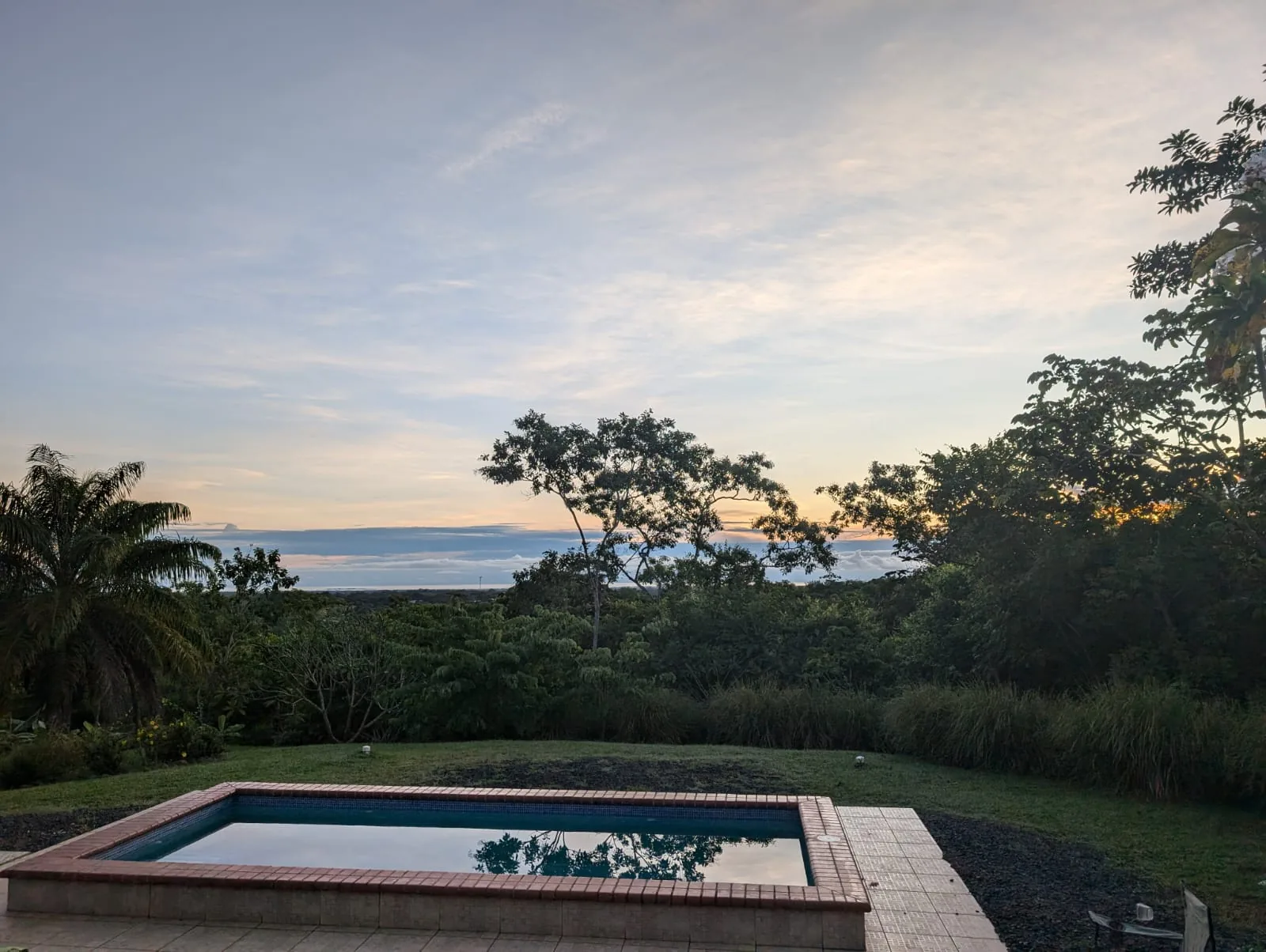 Ocean views from the pool