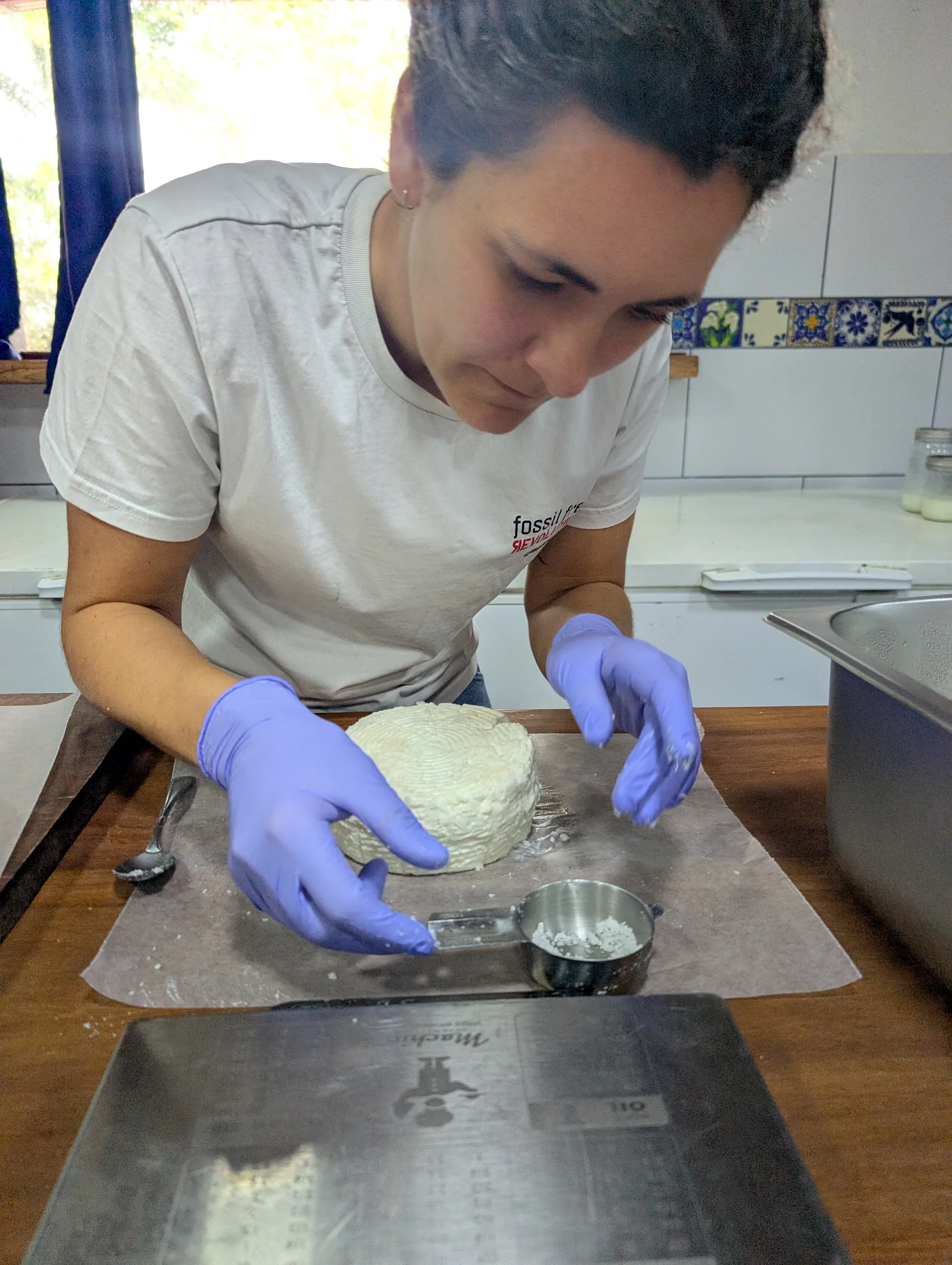 A volunteer at Finca 588 — 3